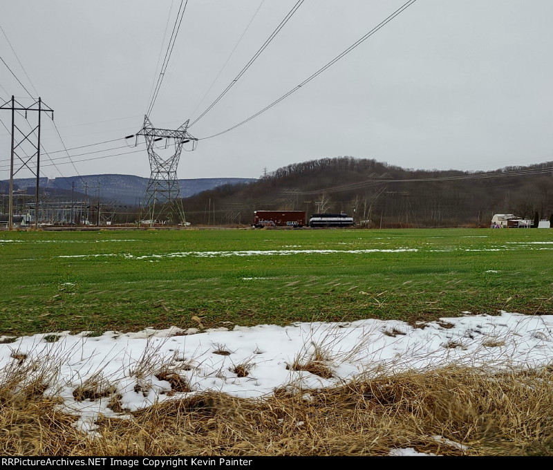 Train and wires